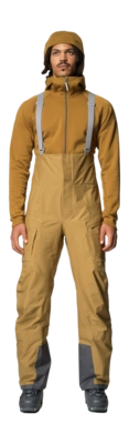 Skibroek Houdini Men Rollercoaster Bib Pants Greenish Gold Regular fit