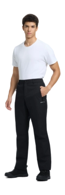 Skibroek Icepeak Men Petrey Basic Black Regular Fit