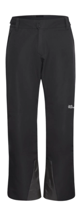 Skibroek Jack Wolfskin Men Flowline 2L Ins Pants Black Regular Fit
