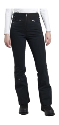 Skibroek KJUS Women Core Embrace Black Pants Long Slim Fit