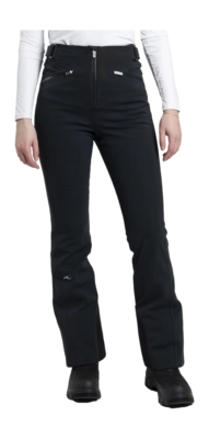 Skibroek KJUS Women Core Embrace Pants Black Short Slim Fit