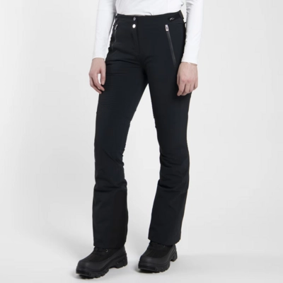 Skibroek KJUS Women Formula Black Pants Long 25 Regular Fit