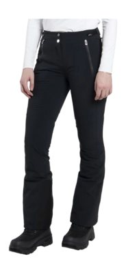 Skibroek KJUS Women Formula Black Pants Short 25 Regular Fit