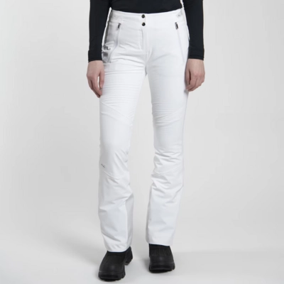 Skibroek KJUS Women Formula Pants Short White 25 Regular Fit