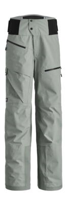 Skibroek Ortovox Damen Ravine Plus 3L Pants Green Sage Loose fit