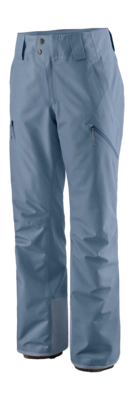Skibroek Patagonia Women Powder Town Pants Barnacle Blue Regular Fit