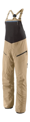 Skibroek Patagonia Women Snowdrifter Bibs Oar Tan Regular fit