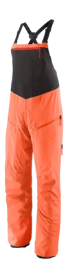Skibroek Patagonia Women Snowdrifter Bibs Orange Peel Regular Fit