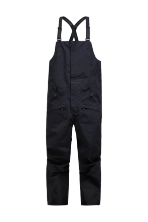 Skibroek Peak Performance Men Edge HIPE 3L Shell Bib Black Loose fit