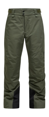 Skibroek Peak Performance Men Maroon HIPE 2L Insulated Shell Pants Pine Needle Regular Fit