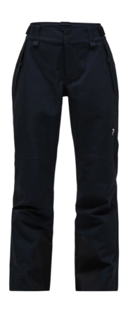 Skibroek Peak Performance Women Anima HIPE 3L Shell Black Regular Fit