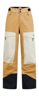 Skibroek Peak Performance Women Gravity GORE-TEX 3L Shell Pants Sierra Sand Sand Fog Loose fit