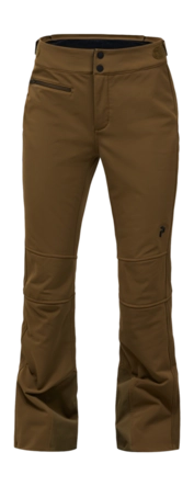 Skibroek Peak Performance Women Stretch Softshell Meadow Moss Slim Fit