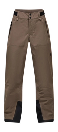 Skibroek Peak Performance Women Vertec HIPE 3L Shell Terrain Tan Loose Fit