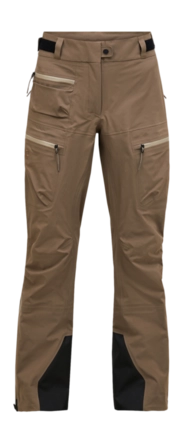 Skibroek Peak Performance Women Vislight Gore-Tex C-Knit 3L Shell Terrain Tan Regular Fit