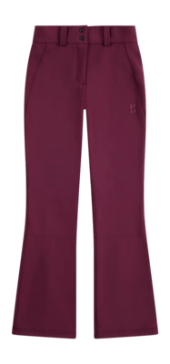 Skibroek Poederbaas Women Arctic Stretch Softshell Pant Bordeaux Regular fit