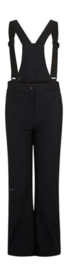 Skibroek Ziener Girls Afia Z Black Pants Junior Girls Slim fit