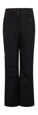 Skibroek Ziener Girls Alin Z Black Pants Junior Girls Slim fit