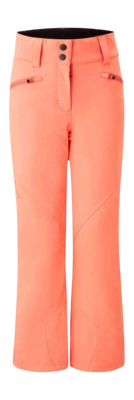 Skibroek Ziener Girls Alin Z Vibrant Peach Pants Junior Girls Tex Slim Fit