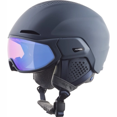 Skihelm Alpina Alto Qv Matt Ink