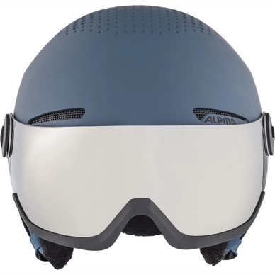 Skihelm Alpina Arber Visor Q Lite Ink Matt-2