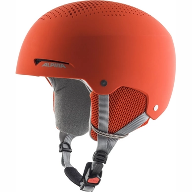 Ski Helmet Alpina Kids Zupo Pumpkin Orange Matt