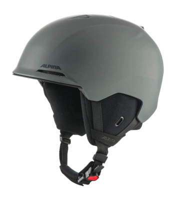 Skihelm Alpina Dames / Heren Brix Midnight/Grey Matt In-mold