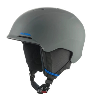 Skihelm Alpina Kids Brix Jr Midnight/Grey Matt In-mold