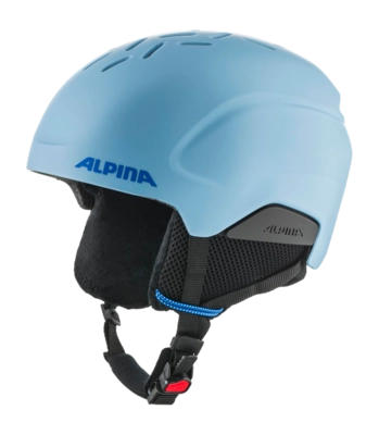 Skihelm Alpina Kids Pizi Smoke/Blue Matt In-mold
