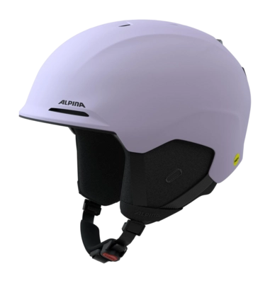 Skihelm Alpina Dames / Heren Kroon Mips Lilac Matt In-mold