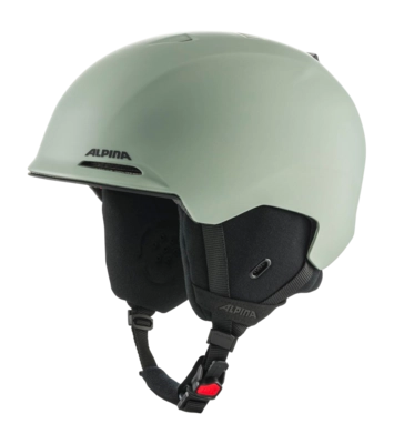 Skihelm Alpina Dames / Heren Kroon Mips Willow/Green Matt In-mold