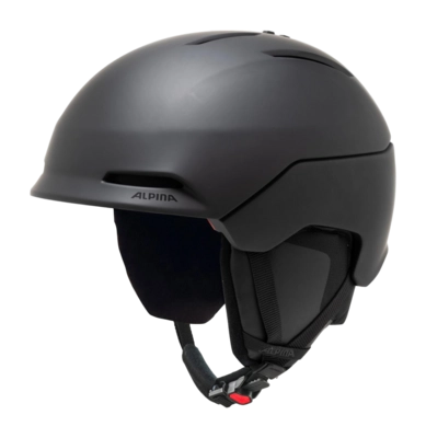 Skihelm Alpina Unisex Nax Black Matt MIPS