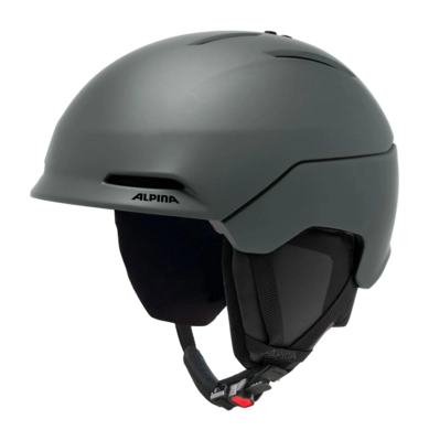 Skihelm Alpina Unisex Nax Midnight/Grey Matt MIPS