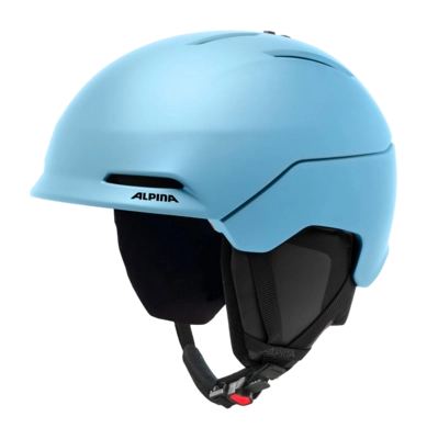 Skihelm Alpina Unisex Nax Smoke/Blue Matt MIPS