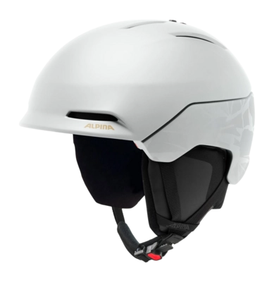 Skihelm Alpina Unisex Nax White/Camo Matt MIPS