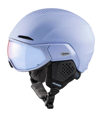 Skihelm Alpina Dames / Heren Oro QV Mips Lilac Matt QuattroVarioflex