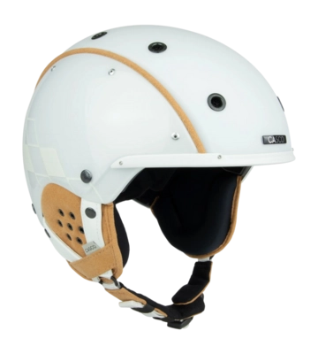 Skihelm Casco SP-3 Academia ML Version with MagnetLink White Check