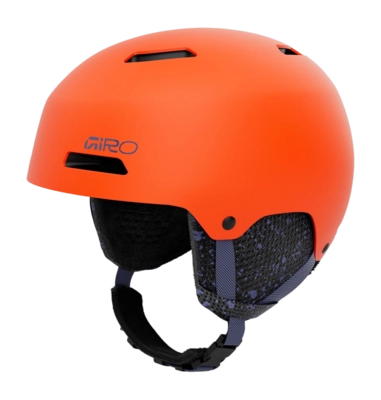 Skihelm Giro Kids Crue Matte Orange Hardshell