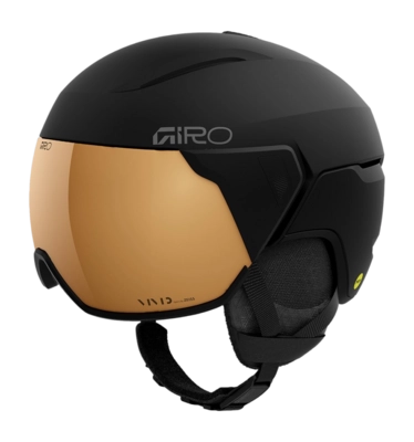 Skihelm Giro Unisex Aria Spherical Matte Black/Vivid Copper Mips Spherical