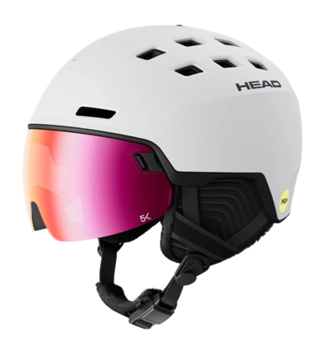 Skihelm HEAD Unisex Radar 5K MIPS White Sphere Fit BOA