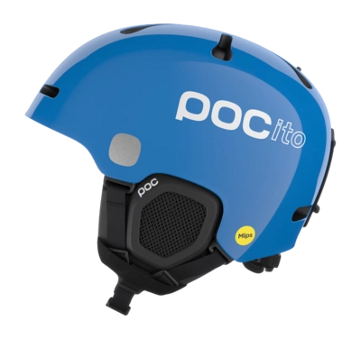 Skihelm POC Kids POCito Fornix MIPS Fluorescent Blue Blue