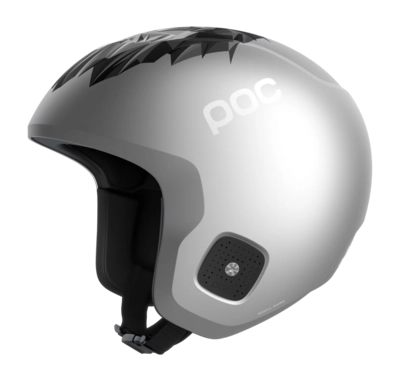 Skihelm POC Kids Skull Dura Jr Marco Odermatt Argentite Silver
