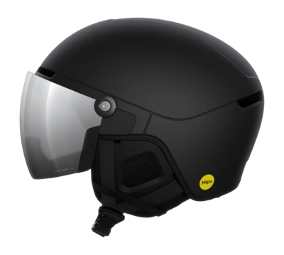 Skihelm POC Obex Visor Uranium Black Matt
