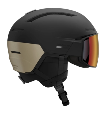 Skihelm Salomon Unisex Driver Prime Sigma Photo MIPS Black / Bronze BOA Fit System