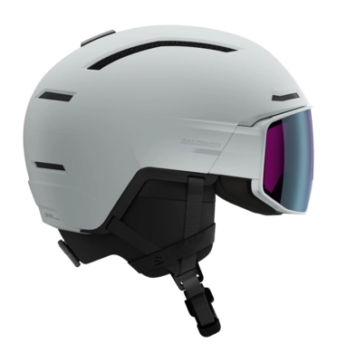 Skihelm Salomon Unisex Driver Prime Sigma Plus Ice Flow EPS4D