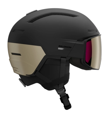 Skihelm Salomon Unisex Driver Prime Sigma Plus MIPS Black / Bronze EPS4D