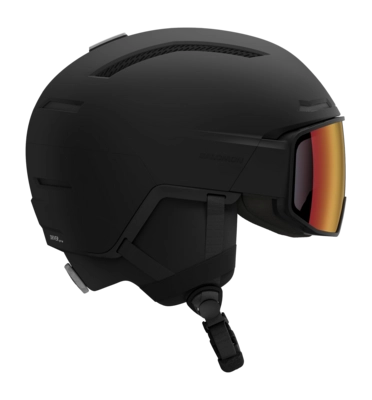Skihelm Salomon Unisex Driver Pro Black Sigma Photo MIPS EPS4D