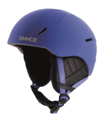 Skihelm Sinner Unisex Crest Matte Navy Blue In-Mould