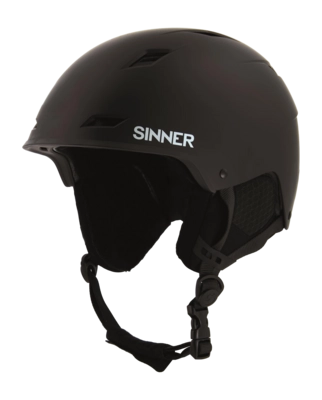 Skihelm Sinner Unisex Mount Matte Black Hardshell ABS