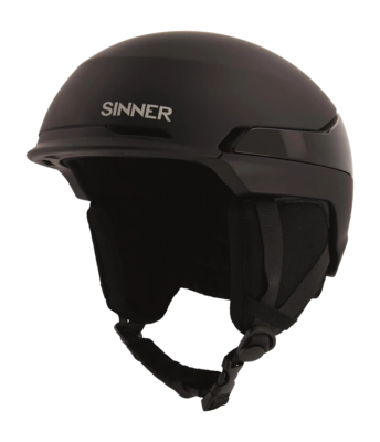 Skihelm Sinner Unisex Zermatt Matte Black Triple In-Mold